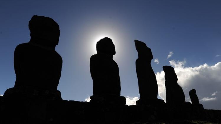 CHILE-EASTER ISLAND-ECLIPSE-PREPARATION