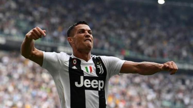 Premier but de Cristiano Ronaldo avec la Juventus Turin