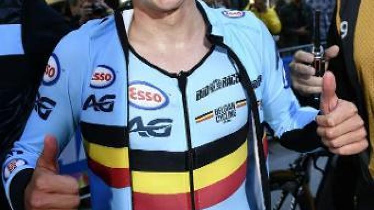 Remco Evenepoel vainqueur en surclassement du contre-la-montre juniors aux Mondiaux de cyclisme