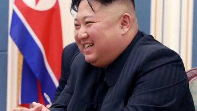 La Corée du Nord déploie pour la première fois en public un portrait de Kim