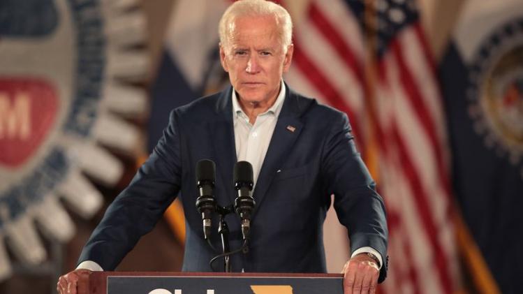 Former Vice President Joe Biden Campaigns With Sen. Claire McCaskill
