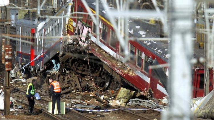 BELGIUM HALLE TRAIN ACCIDENT AFTERMATH SUNDAY