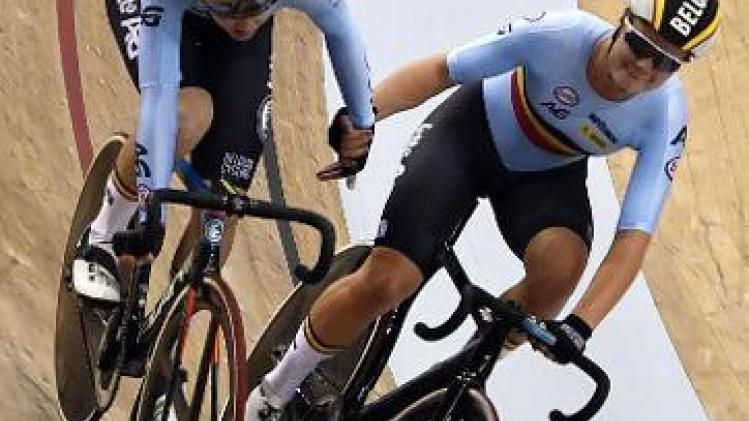 Coupe du monde de cyclisme sur piste - Jolien D'hoore et Lotte Kopecky 3-èmes de la Madison à Londres