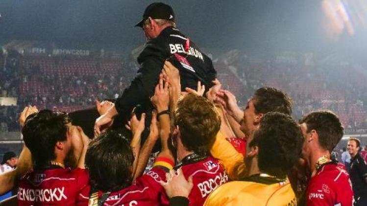 Les Red Lions sont de retour en Belgique après leur sacre mondial