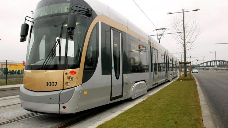 BRUSSELS-TRANSPORT-MIVB-STIB-TRAMWAY
