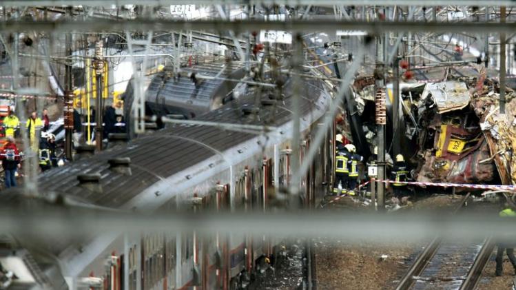 BELGIUM HALLE TRAINS ACCIDENT DISASTER