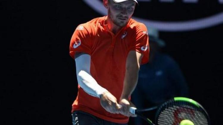 Open d'Australie - David Goffin éliminé au troisième tour par le Russe Medvedev, 19e mondial