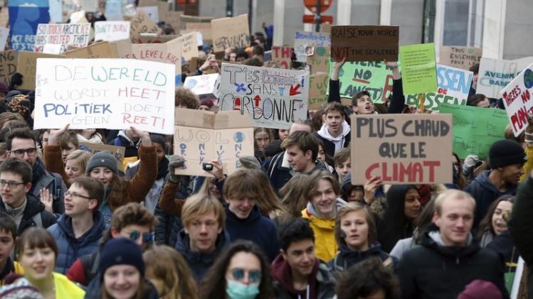 CLIMATE STUDENTS PROTEST ACTION THURSDAY