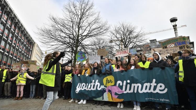 CLIMATE STUDENTS PROTEST ACTION THURSDAY