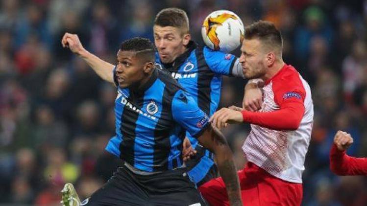 Balayé par Salzbourg (4-0), Bruges quitte l'Europa League par la petite porte