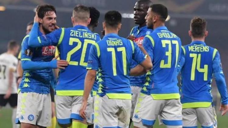 Les Belges à l'étranger - Mertens et Naples en 8es de finale de l'Europa League, Boyata et le Celtic éliminés