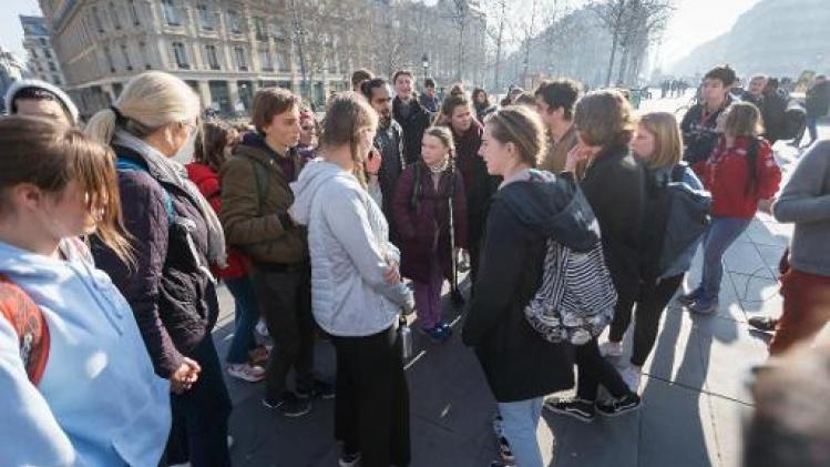 Greta Thunberg et les Belges à Paris pour la 2e mobilisation des jeunes