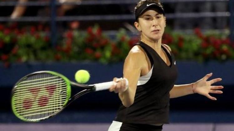Belinda Bencic rejoint Petra Kvitova en finale à Dubaï