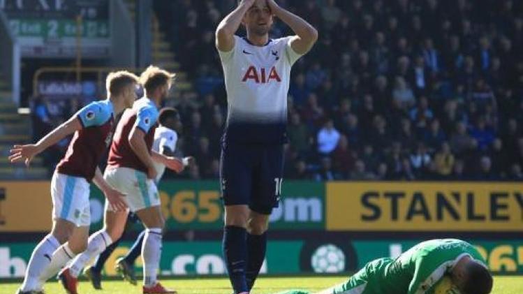 Tottenham battu à Burnley malgré le retour de Harry Kane