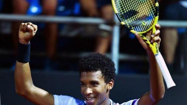 ATP Rio de Janeiro - Le jeune Canadien de 18 ans, Felix Auger-Aliassime rejoint Laslo Djere en finale
