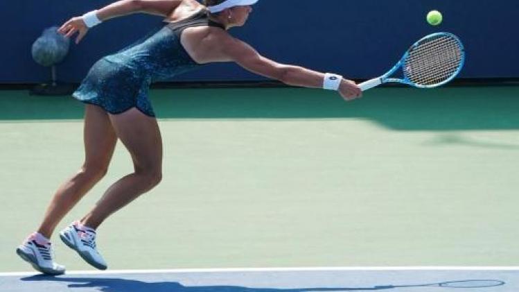 Yanina Wickmayer prend un set à la numéro 1 mondiale, Naomi Osaka, mais s'incline