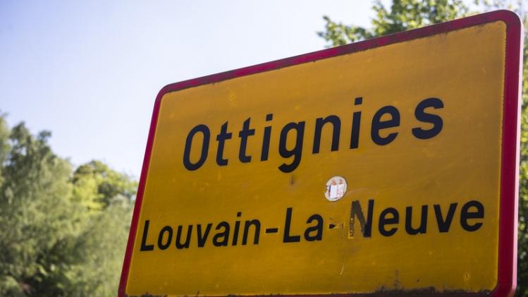 BELGIUM LOCAL ELECTIONS TOWN SIGN