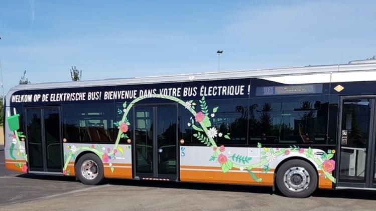 BRUSSELS PUBLIC TRANSPORT MIVB STIB ELECTRIC BUS