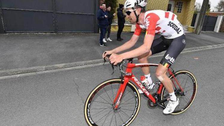 Paris-Roubaix - Tiesj Benoot, blessé à cause sa chute, fera l'impasse sur l'Amstel Gold Race