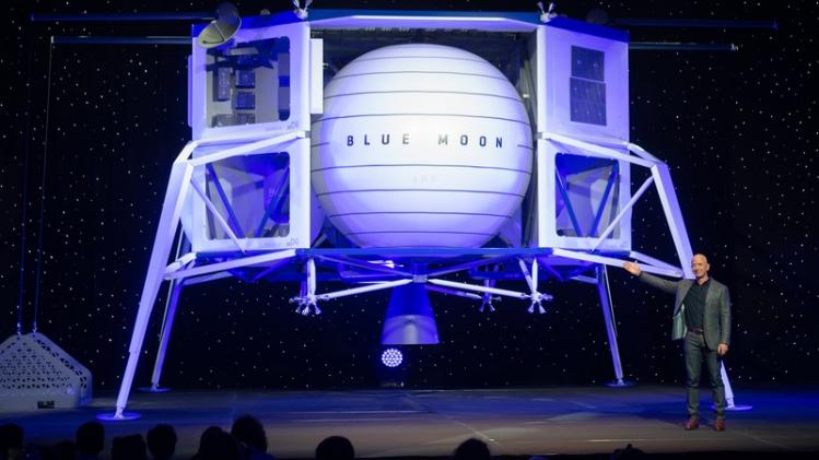 Jeff Bezos makes announcement about space company Blue Origin