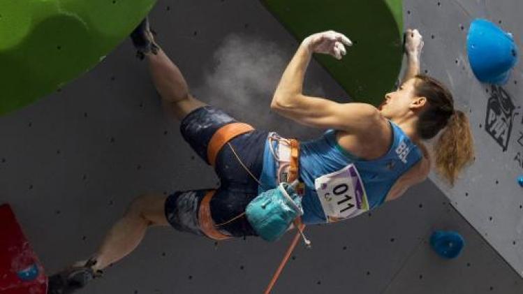 Anak Verhoeven et Nicolas Collin champions de Belgique d'escalade en lead