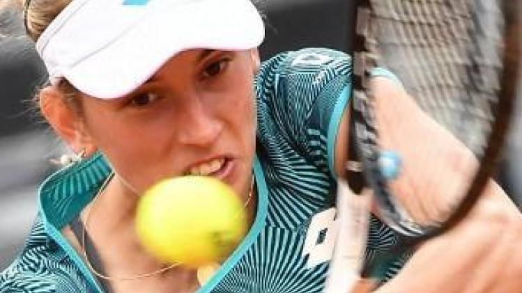 Elise Mertens face à la Slovène Tamara Zidansek en ouverture à Roland-Garros