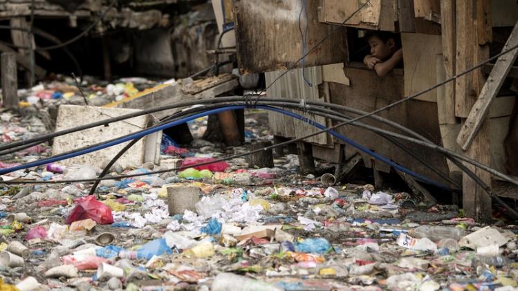 PHILIPPINES-ASIA-ENVIRONMENT-WASTE-PLASTIC