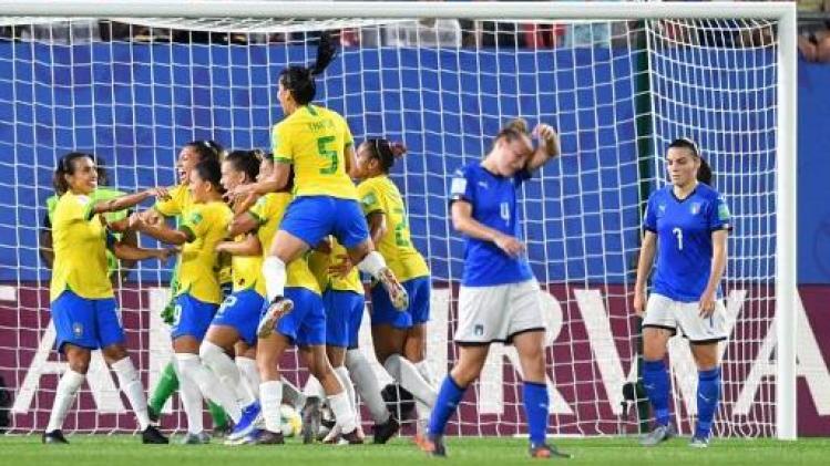 Mondial féminin - Le Brésil bat l'Italie, termine 3e du groupe C et file en 8es