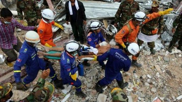 Immeuble effondré au Cambodge: au moins 28 morts, deux survivants retrouvés