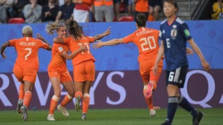 Mondial féminin - Les Pays-Bas éliminent le Japon, finaliste de la dernière édition, en 1/8es