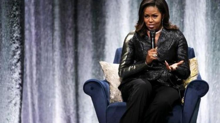 En pleine controverse, Michelle Obama défend la "diversité" des Etats-Unis