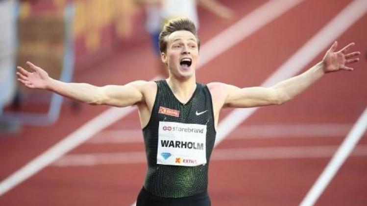 Record d'Europe sur 400m haies pour le Norvégien Karsten Warhlom à Londres