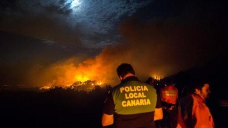 Incendie sur l'île de Grande Canarie: 4.000 évacués