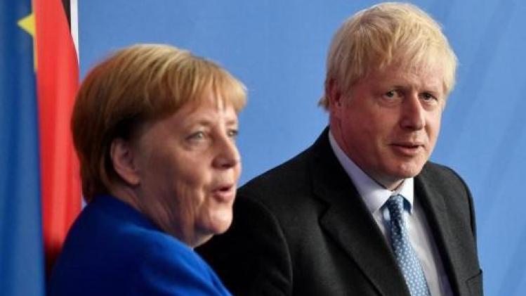 Merkel juge possible un accord sur le Brexit avec Boris Johnson dans les 30 jours