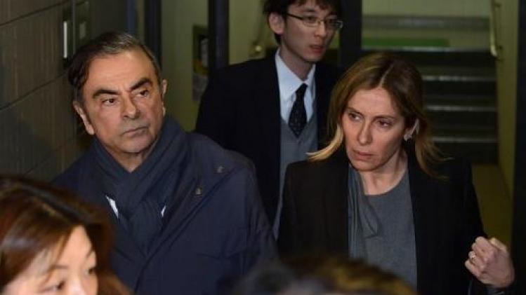 Carole Ghosn appelle Macron à intervenir auprès d'Abe pour son mari