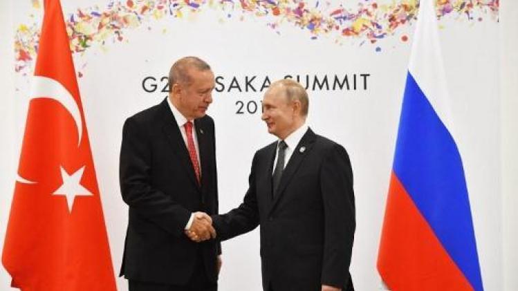 Poutine et Erdogan d'accord pour "intensifier" leur coopération à Idleb