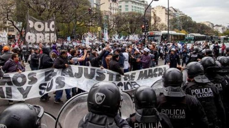 Argentine: manifestation pour "l'urgence alimentaire" à Buenos Aires