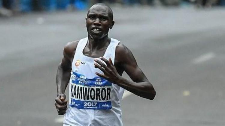 Le Kenyan Geoffrey Kamworor bat le record du monde du semi- marathon
