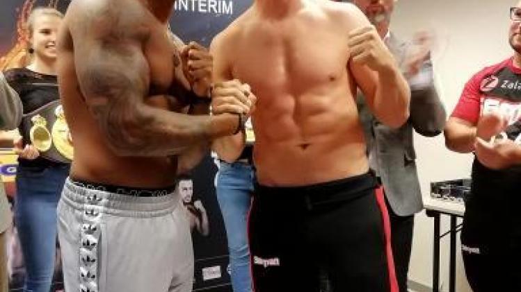 Avantage Ryad Merhy à la pesée