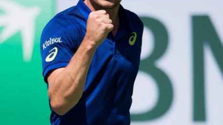 ATP Miami - David Goffin se hisse en demi-finales, où il attend le vainqueur de Djokovic/Berdych