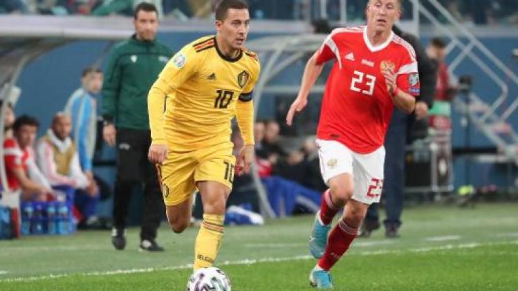 Diables Rouges - Eden Hazard étincelant en Russie avec un doublé et un assist: "l'objectif est rempli"