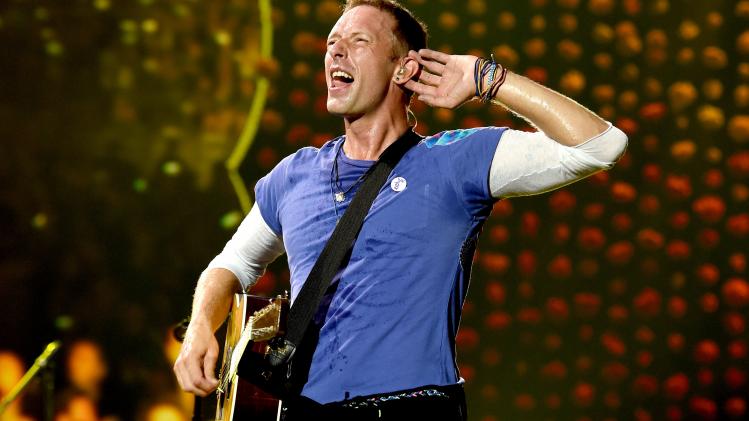 Coldplay Performs At The Rose Bowl