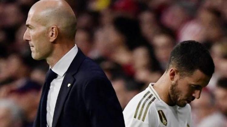 Hazard blessé, "une très mauvaise nouvelle", peste Zidane