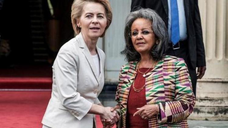 Ursula Von der Leyen voit "du potentiel pour une plus grande coopération" avec l'Afrique