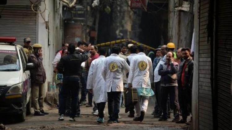 Inde: au moins 43 morts dans l'incendie d'une usine à New Delhi