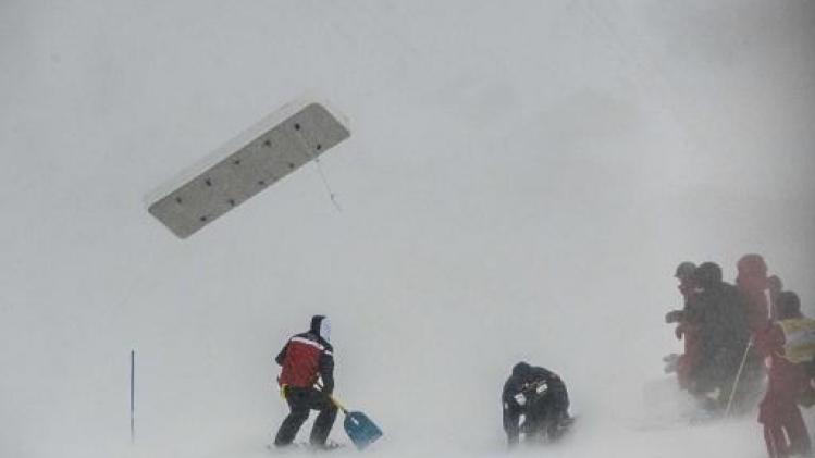 Le slalom messieurs de Val d'Isère annulé à cause du vent, reprogrammé dimanche