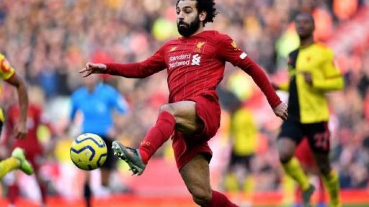 Doublé de Salah, 2 minutes de jeu et un assist pour Origi contre la lanterne rouge Watford