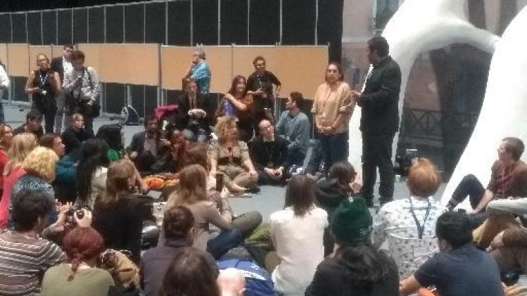 COP25 - Face au manque d'ambition des États, des militants d'ONG tiennent une "plénière du peuple"