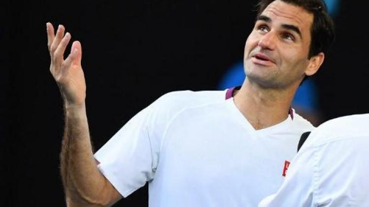 Amende de 3.000 dollars pour Federer après avoir juré lors de son match contre Sandgren