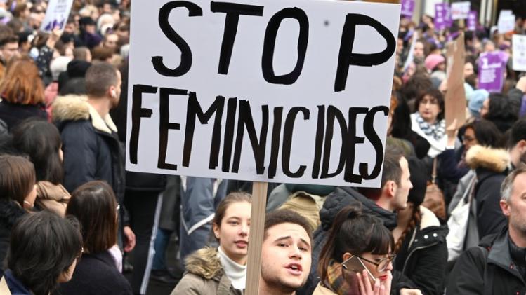 FRANCE-PROTEST-WOMEN-VIOLENCE